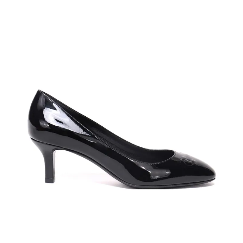 Ferragamo High Heels Women's Low-Top Black-1