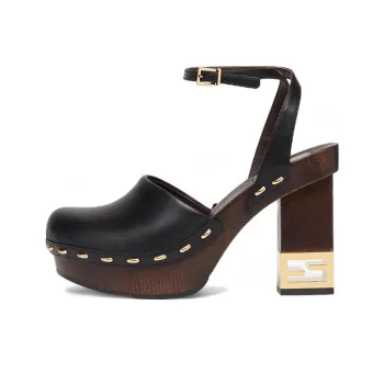 FENDI Baguette High Heels Women's Black