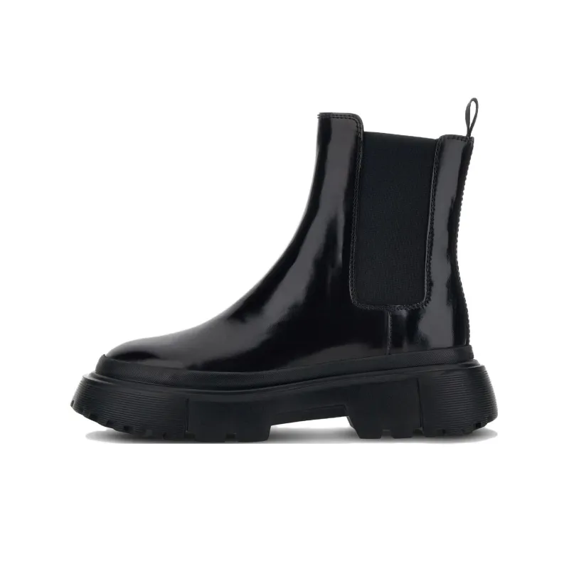 HOGAN Round-Toe Ankle Boots Women's-0