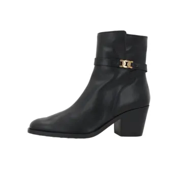 TOD'S Square Toe Heeled Ankle Boots Women's