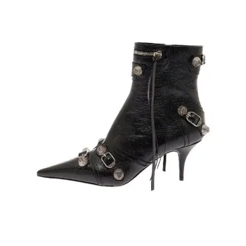 Balenciaga Cagole M70 Ankle Boots 'Black' Women's