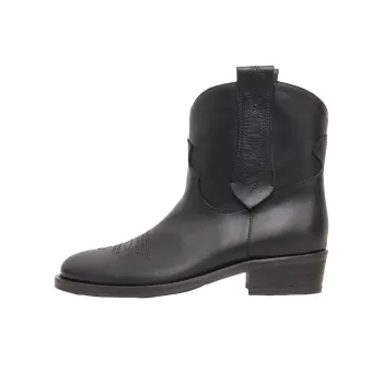 Via Roma 15 V Texano Ankle Boots Women's Black