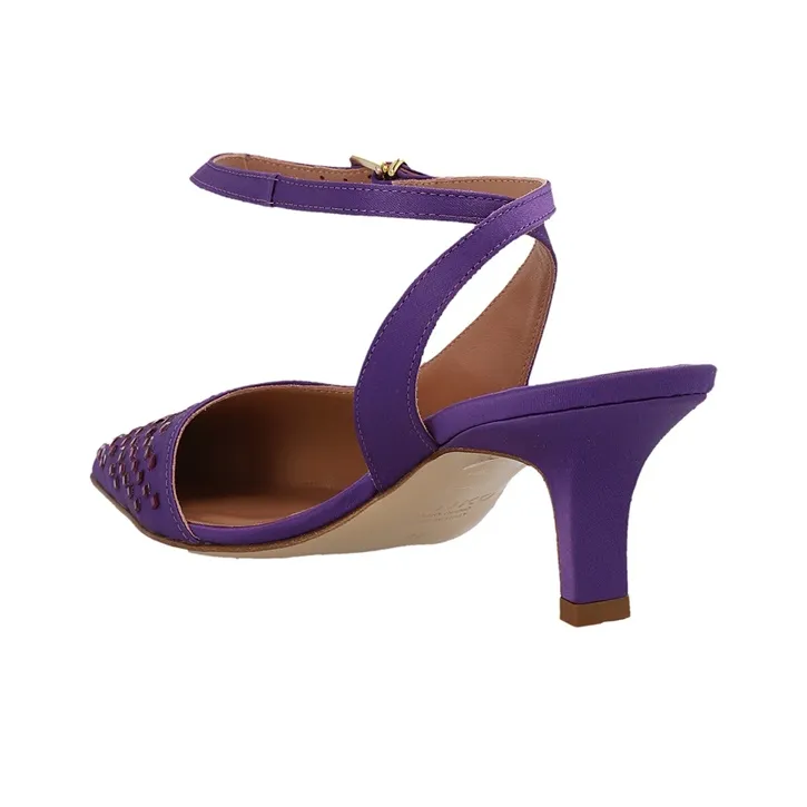 PINKO Slim Heel High Heels 4cm Women's Purple-3
