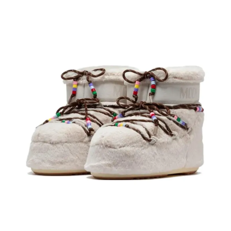 Moon Boot Icon Low Top Bead Embellished Boots-2