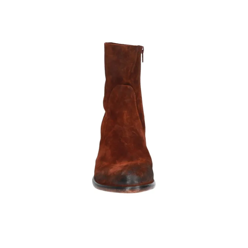 STRATEGIA Ankle Boots 6cm Women's Red Brown-3