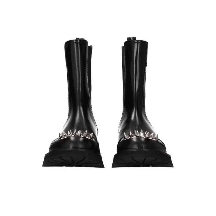 Alexander McQueen Stud-detail Chelsea Boots POIZON