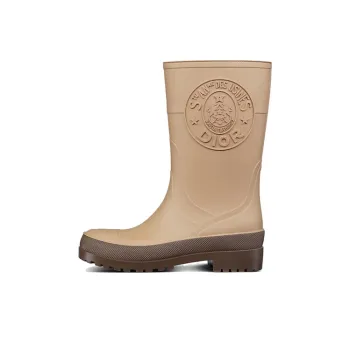 DIOR Diorunion Ankle Boots 3cm Women's Beige
