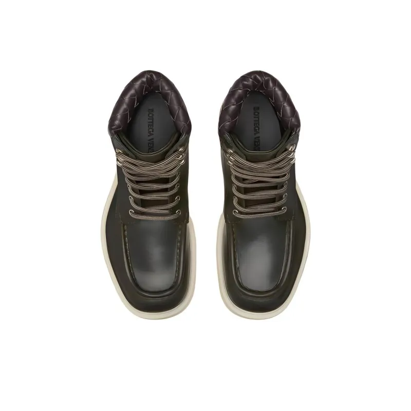 Bottega Veneta Haddock Lace Up Ankle Boots-3