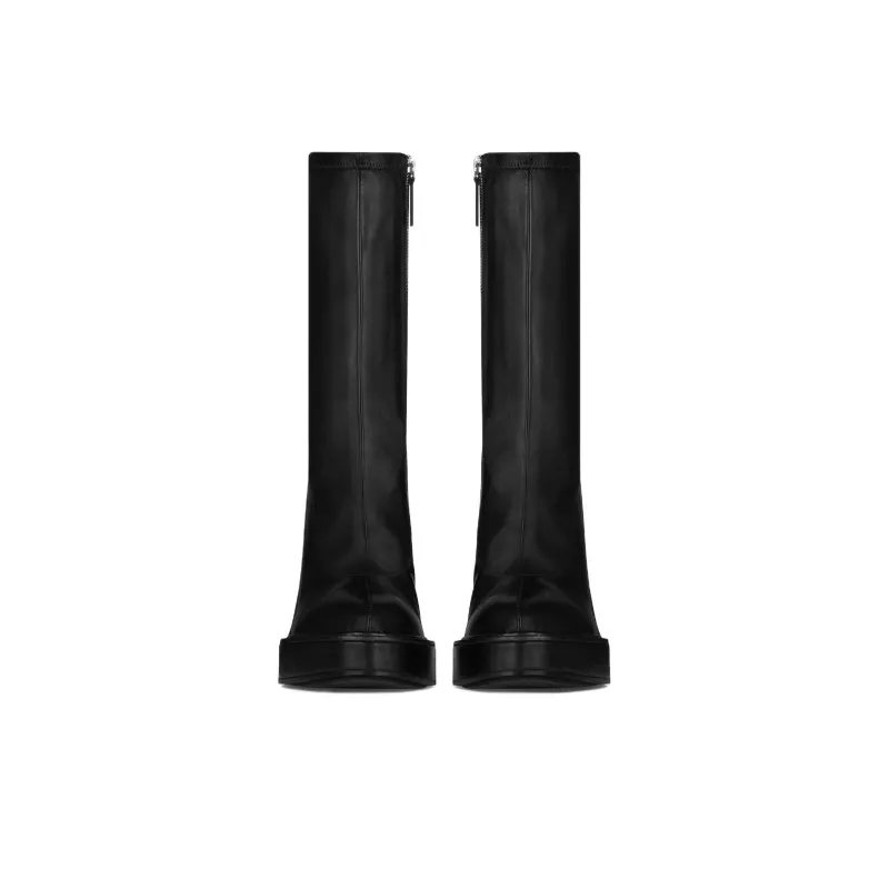 GIVENCHY Knee-High Boots 10.5cm Women's Black-2