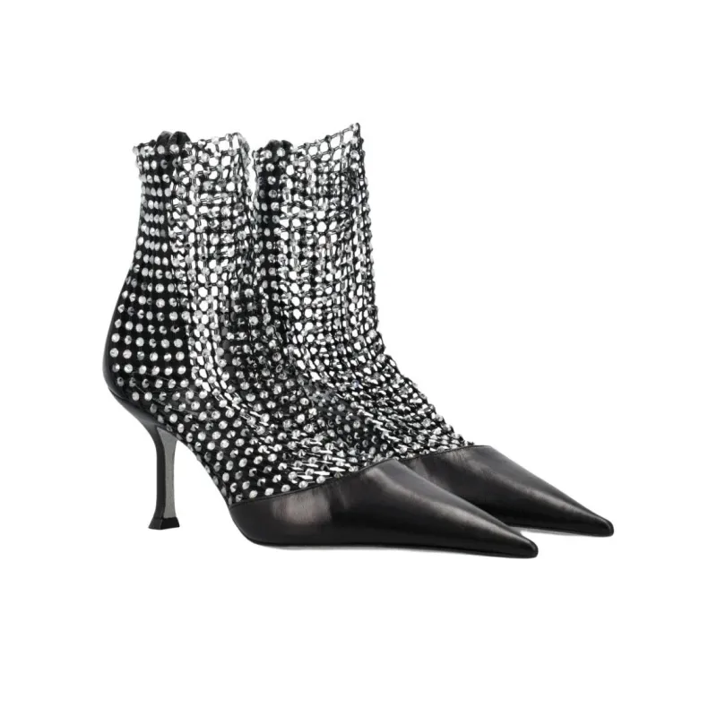 RENE CAOVILLA Ankle Boots Women's Black-2