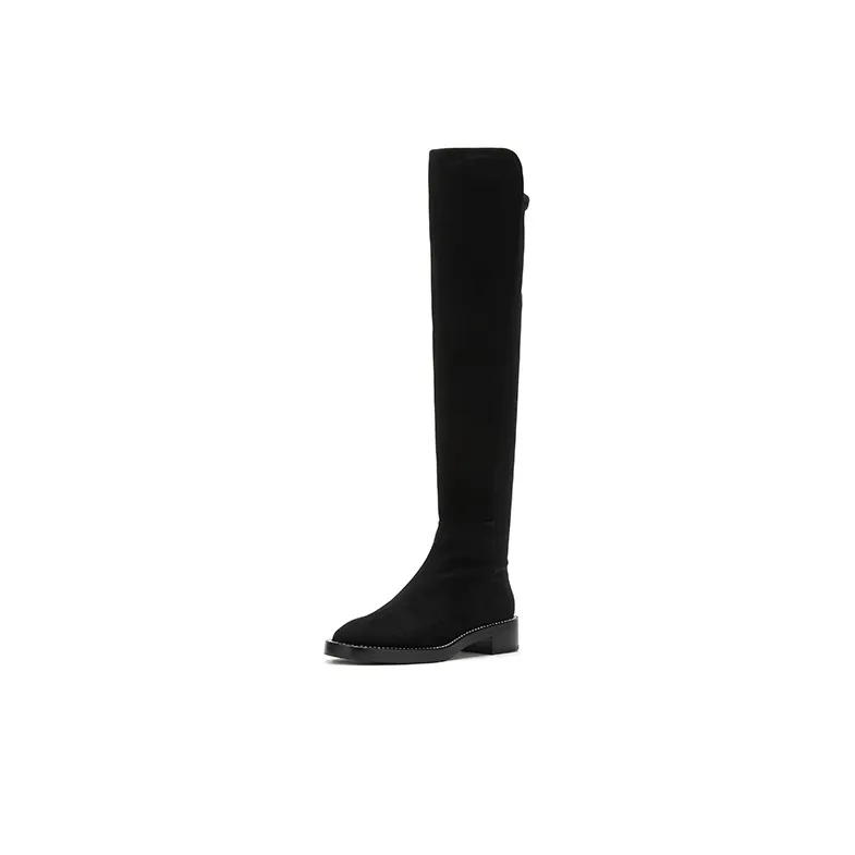 Stuart Weitzman/SW 5050 Shine Boot Over the knee Boots Women's Black-1