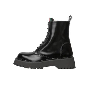 GUCCI Women's Web Ankle Boot 'Black' Women's