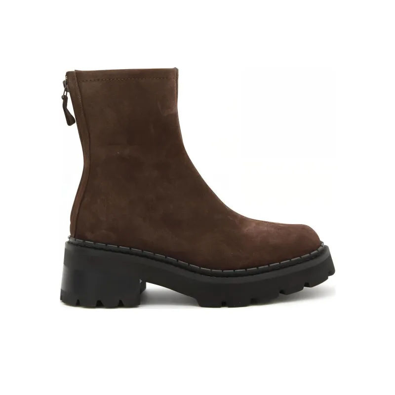 By Far Alister Ankle Boots Women's Brown-1
