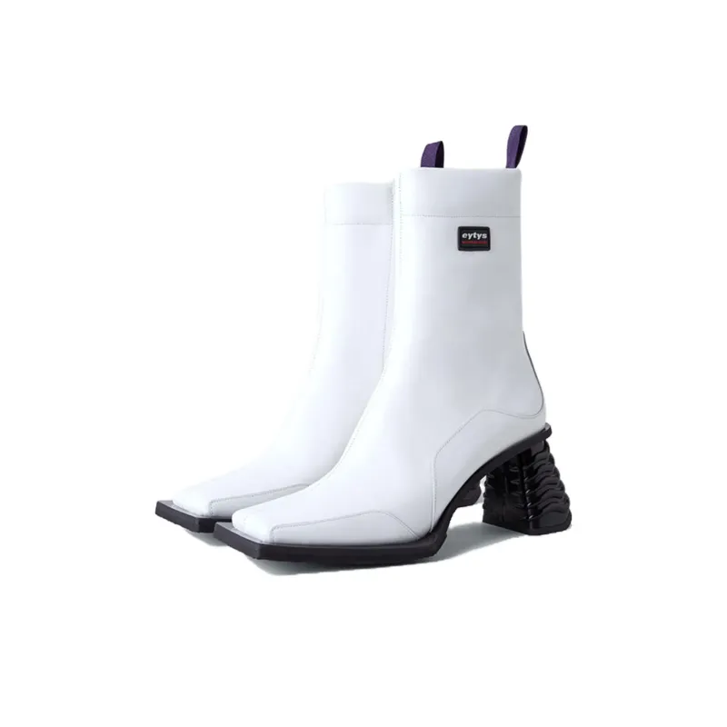 EYTYS Ankle Boots Women's White-2