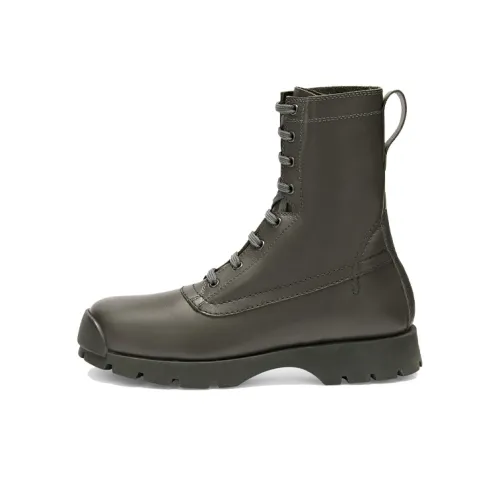 JIL SANDER Ankle Boots Men Dark Green
