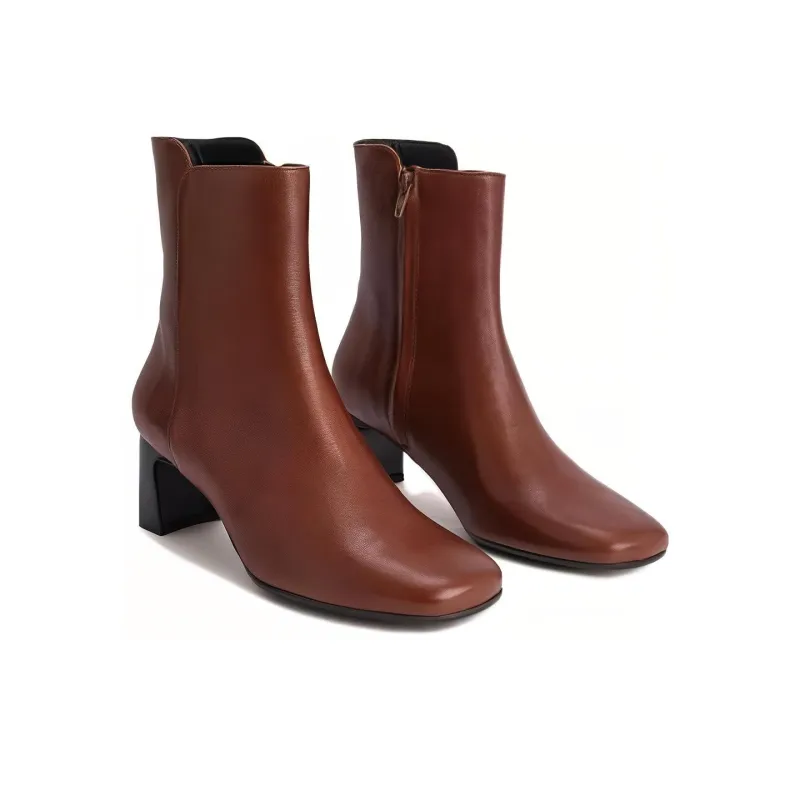 By Far Ankle Boots 6.5cm Women's Tan-2