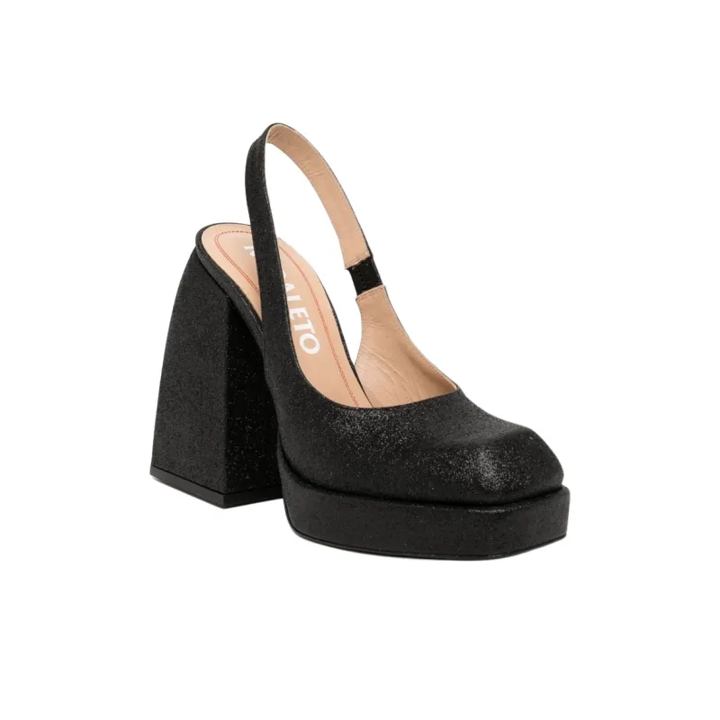 NODALETO Bulla Jill 120mm Glittered Pumps-2