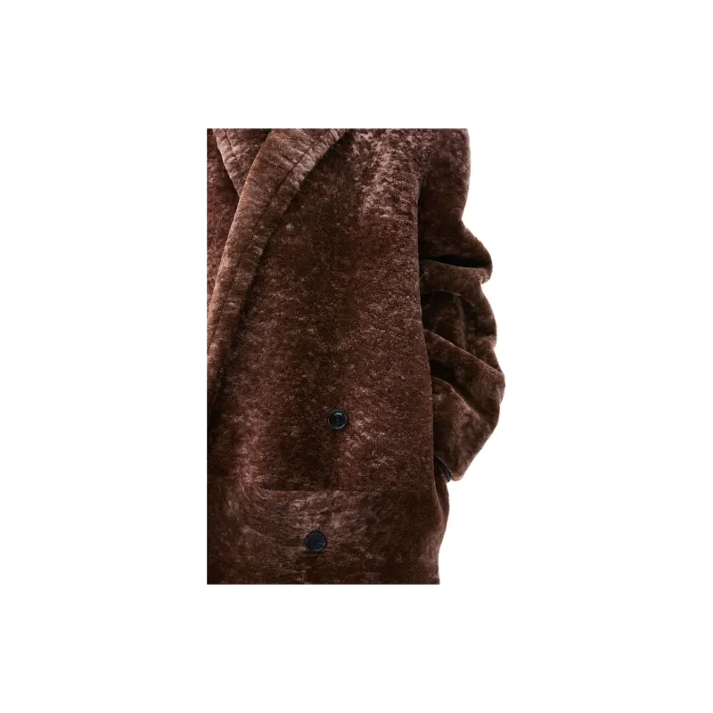 LOEWE Coats Women's Chocolate-4