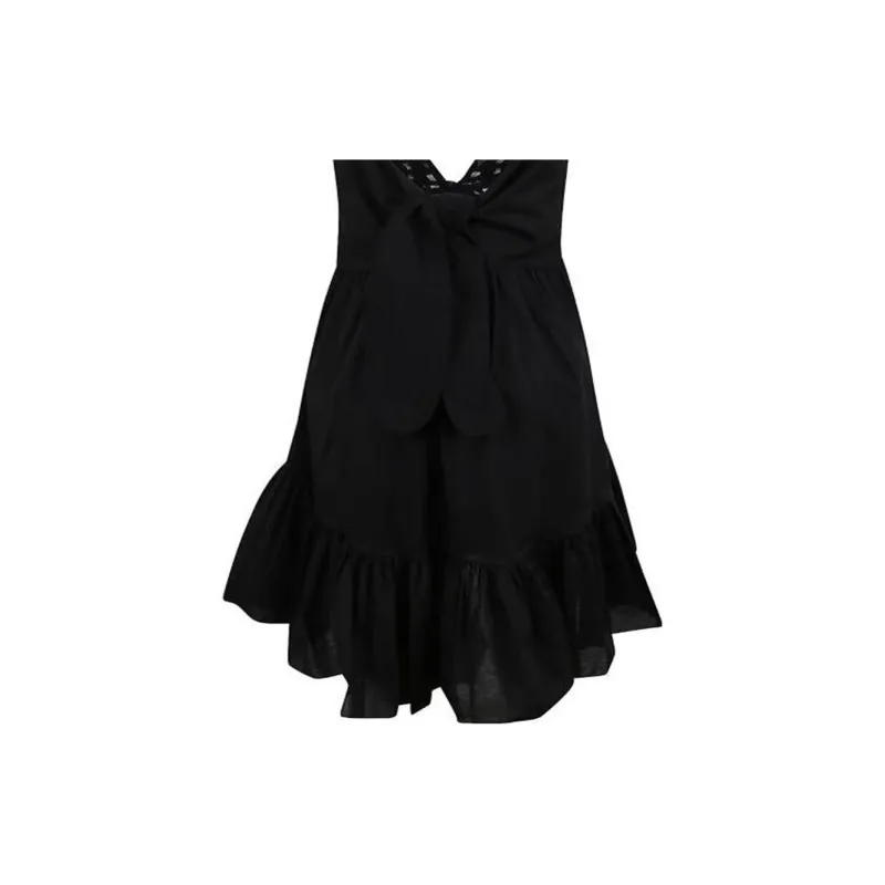 PINKO SS23 Sleeveless Dress Women's Black-5