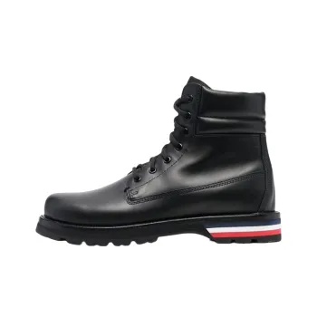 Moncler Ankle Boots Men Black