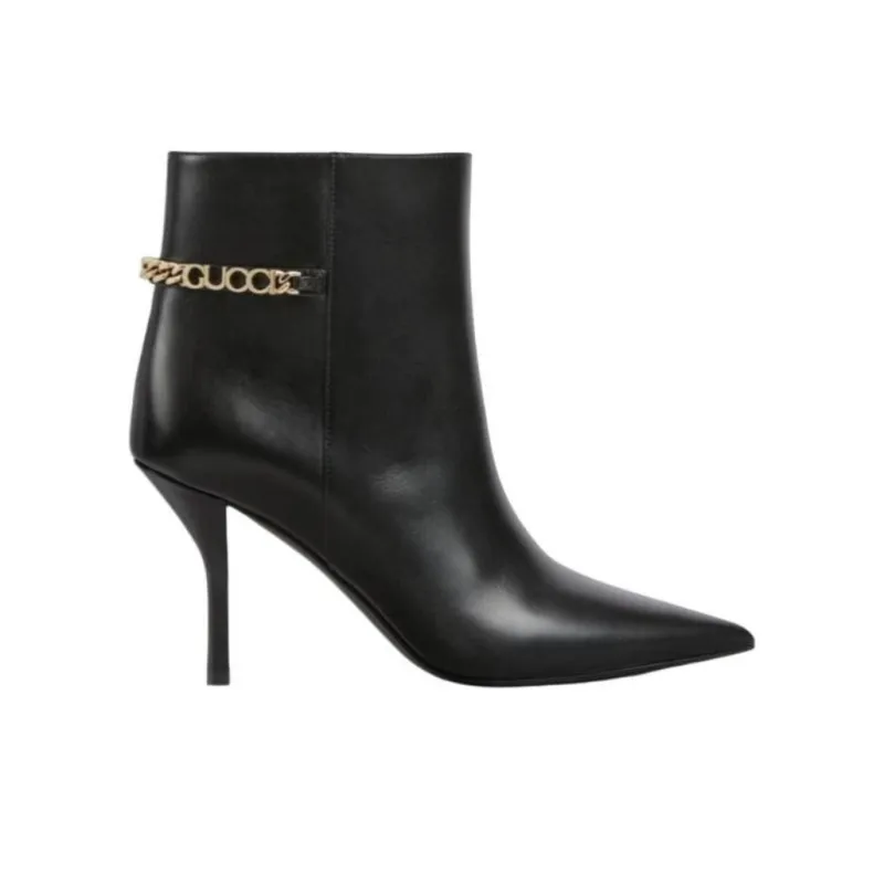GUCCI Signoria Ankle Boots Women's Black-1