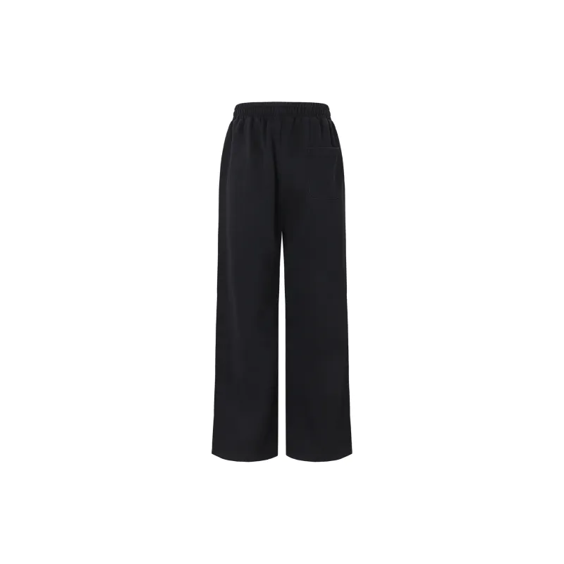 BIPOLAR Casual Pants Unisex Black Denim Blue-1