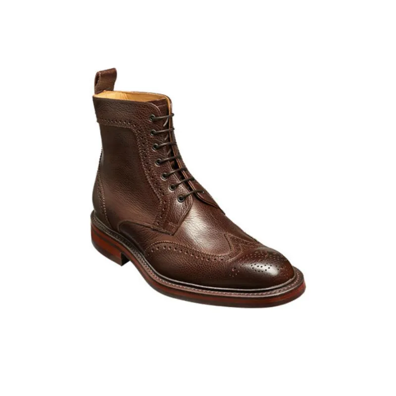 BARKER Calder Ankle Boots Men's Dark Brown-2