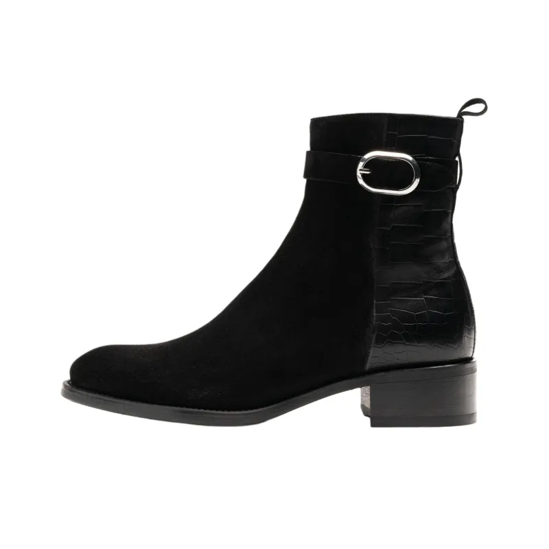 Magnanni Julieta Ankle Boots 3.8cm Women's Black-0