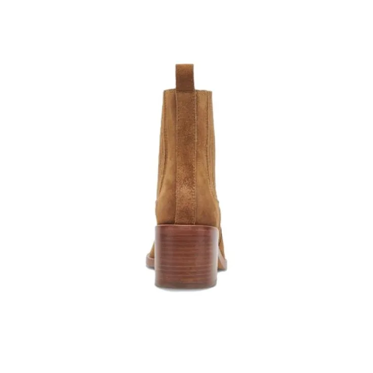 CELINE Camargue Chelsea Boots Men's Brown-3