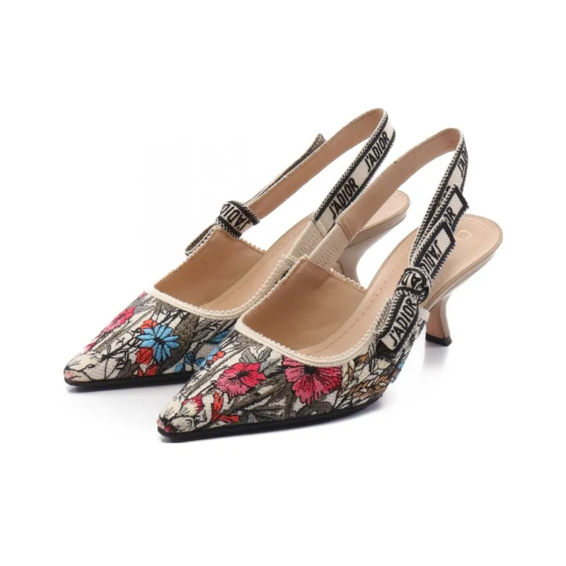 DIOR J'Adior Slim Heel High Heels Women's Multicolor-1
