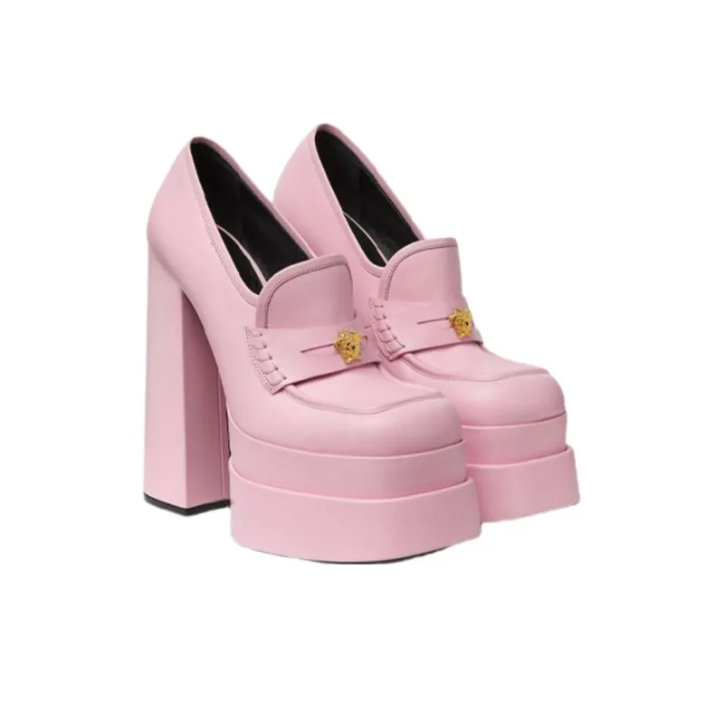 VERSACE Pre-Owned Juno 165mm Platform Pumps-2