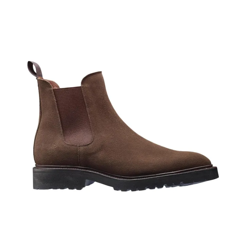 CROCKETT & JONES Poppy Chelsea Boots Women's Dark Brown-1