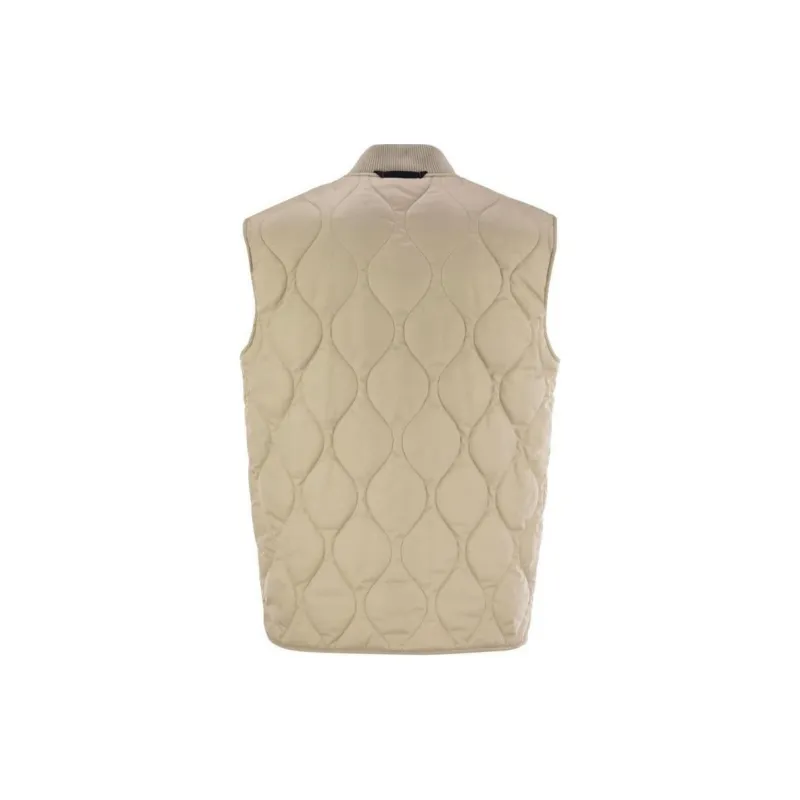 FAY Vests Men Beige-1