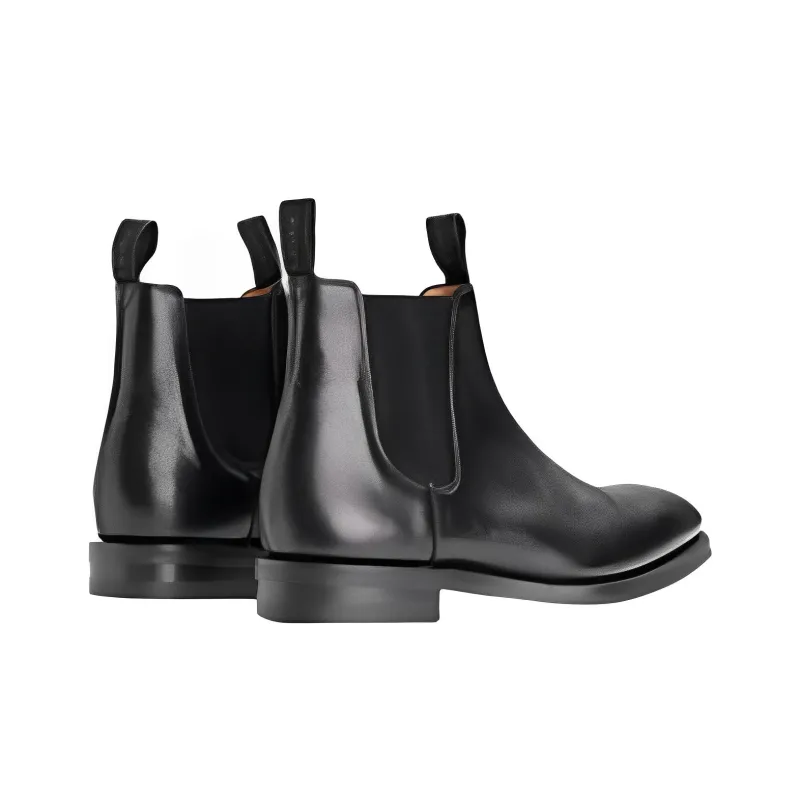 LOAKE Ankle Length Chelsea Boots Men's Black-2