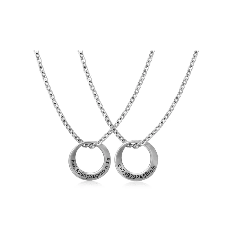 DH7 Titanium Steel Necklaces Unisex-7