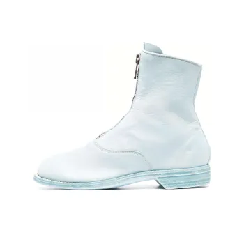 GUIDI Leather Zipped Boots