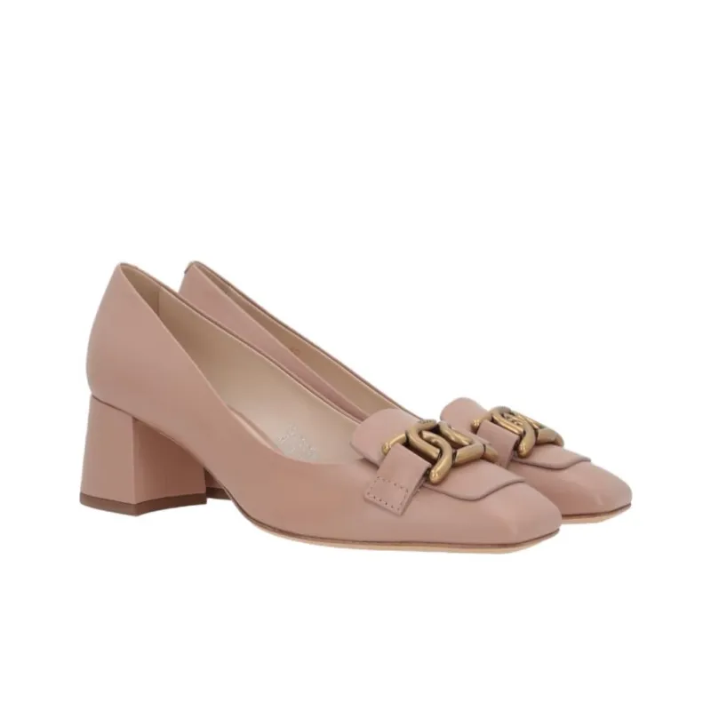 TOD'S Kate Block Heel Pumps-2