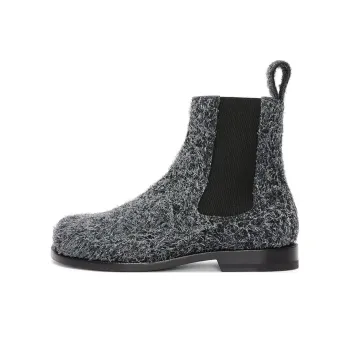 LOEWE Short Chelsea Boots 1.5cm Women's Carbon