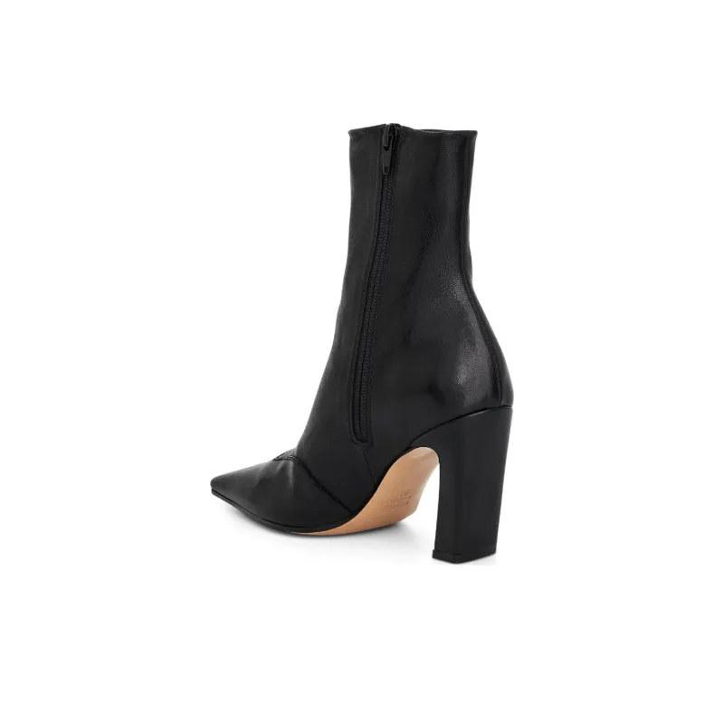 KHAITE Dallas Pointed-Toe Ankle Boots Women's-3