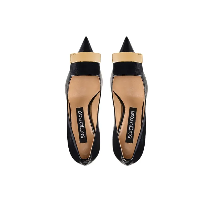 SERGIO ROSSI Sr1 90mm Pumps-4