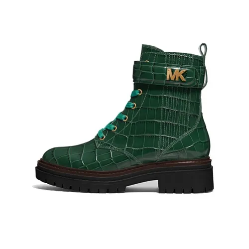 MICHAEL KORS Stark Ankle Boots Women's Green