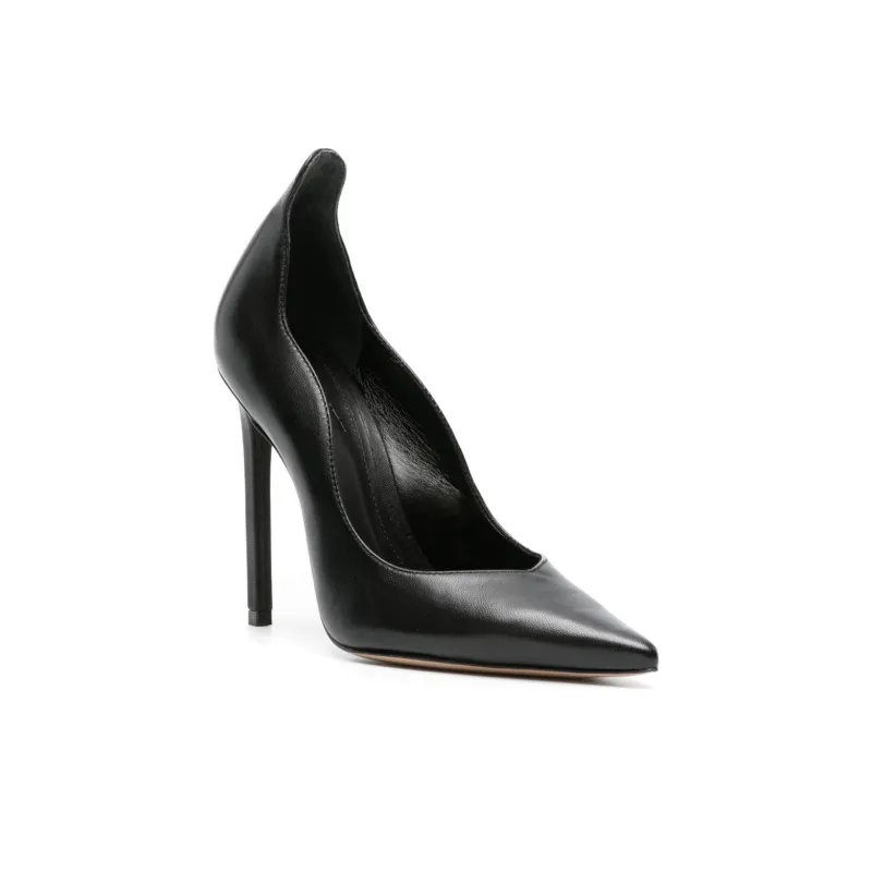 Schutz Slim Heel High Heels Women's Black-2