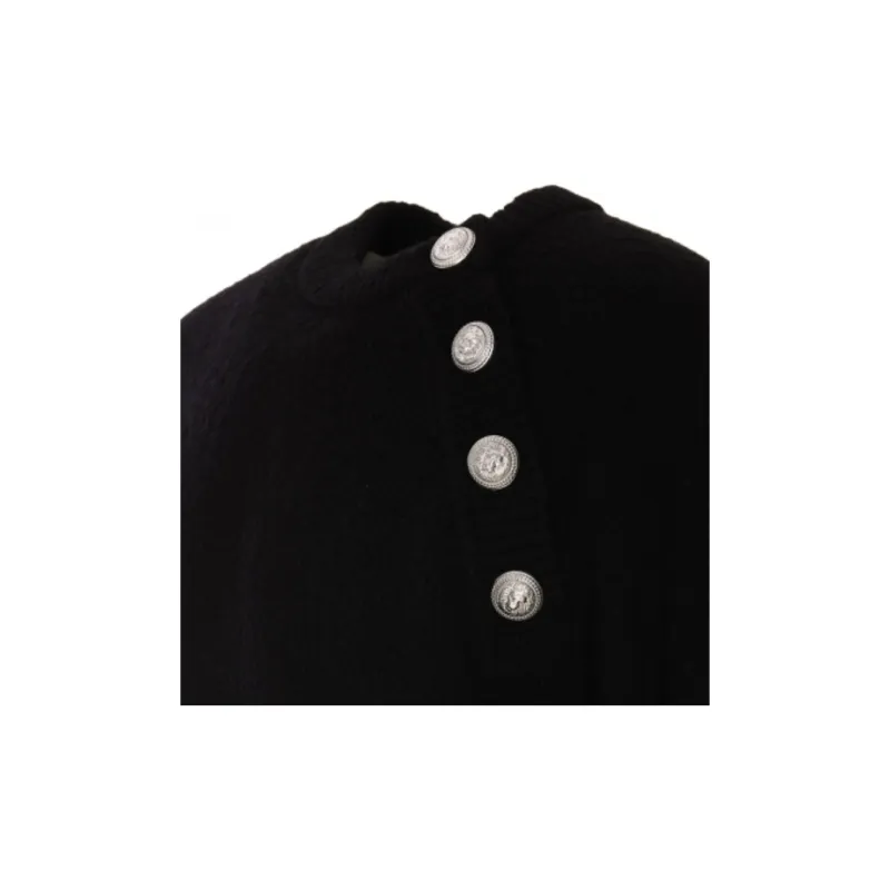 BALMAIN SS23 Sweater Men's Black-4