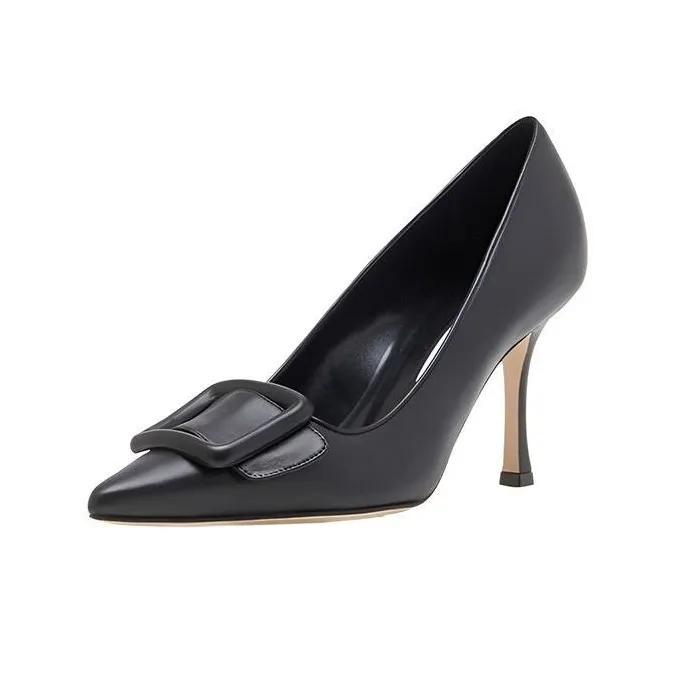 MANOLO BLAHNIK High Heels Women's Black-2
