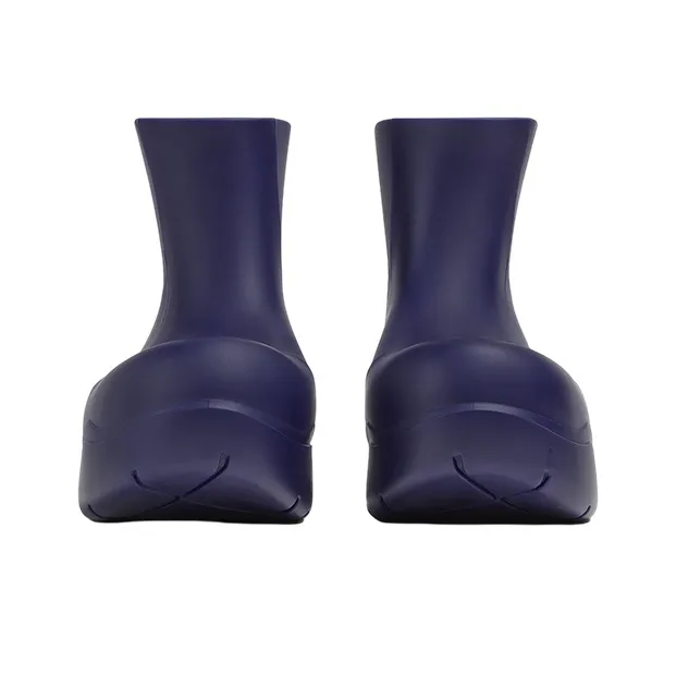 Bottega Veneta Puddle Ankle Boots Cruise Rubber-2