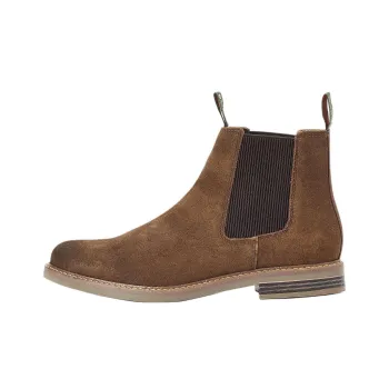 BARBOUR Farsley Short Chelsea Boots Men's Khaki