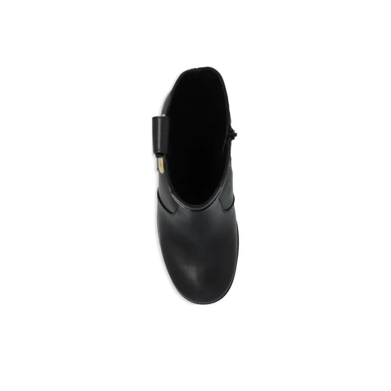 See By Chloe New Ring Line Ankle Boots 9cm Women's Black-4
