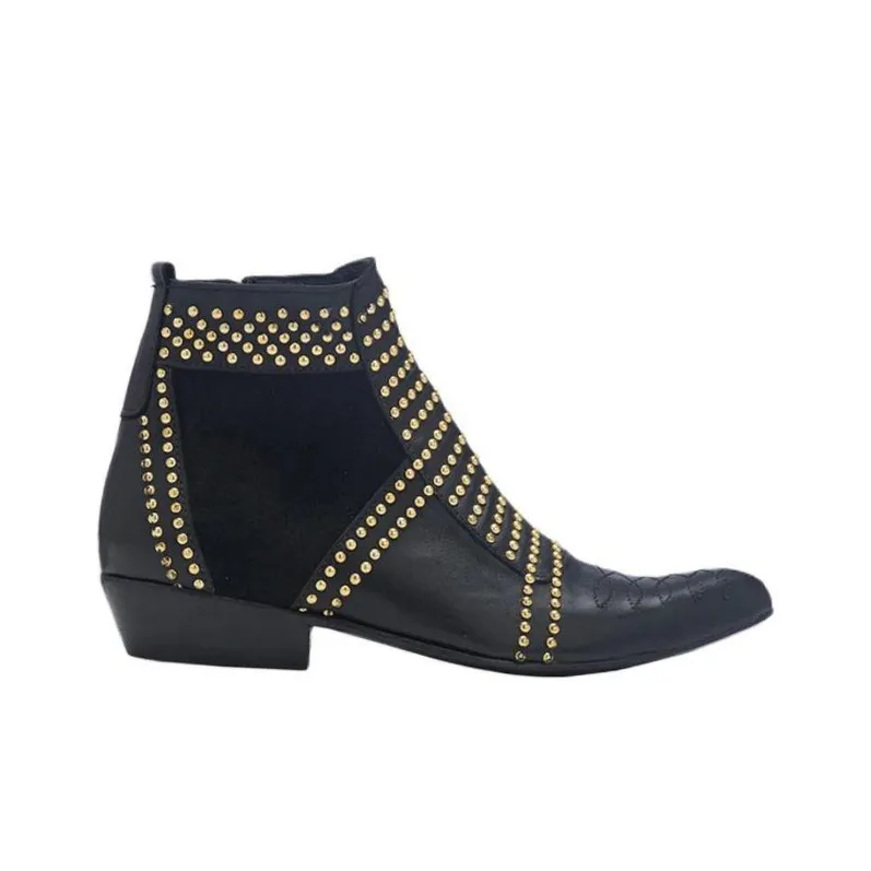 Anine Bing Charlie Ankle Boots 3.2cm Women's Black-1