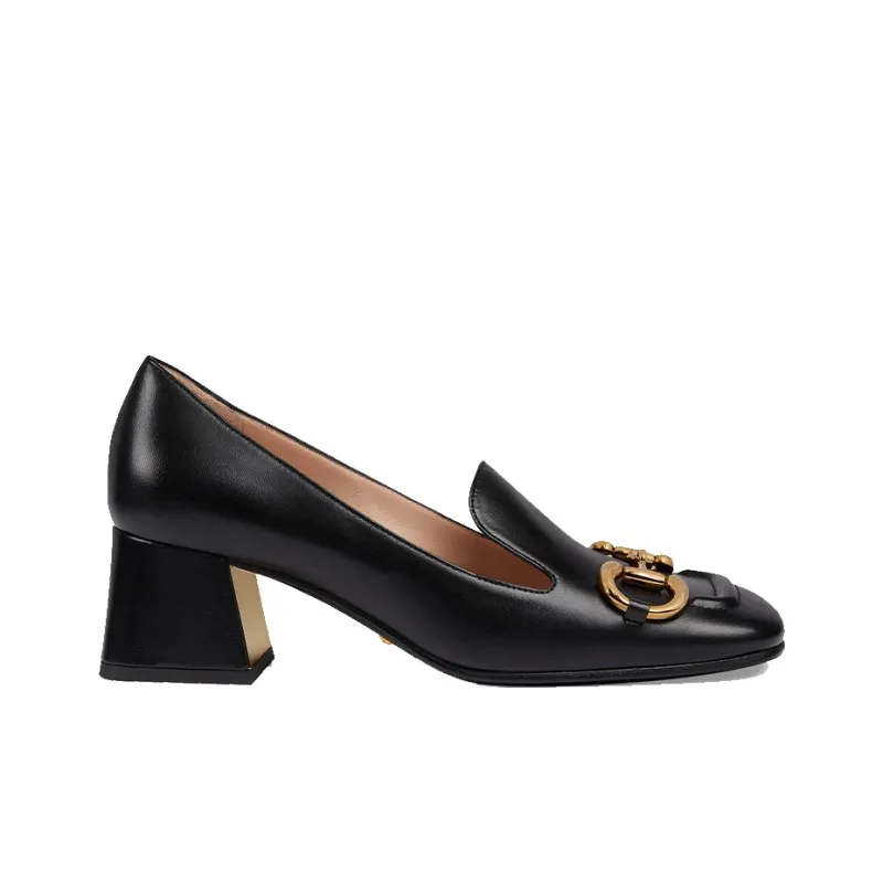 GUCCI Horsebit Buckle Loafers-1