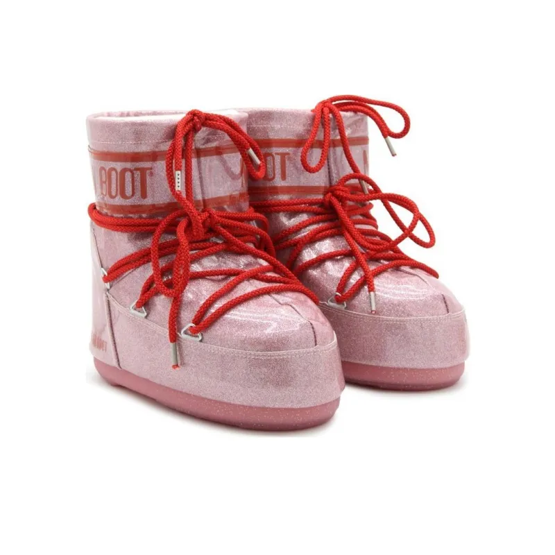 Moon Boot Icon Low Glitter Boots-3